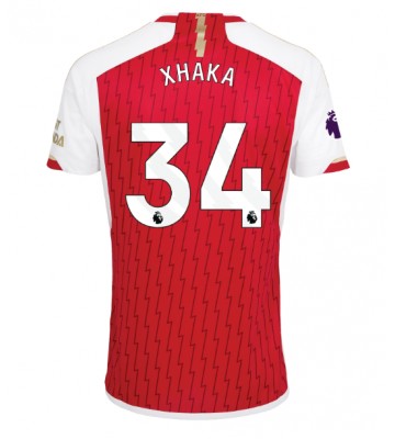 Arsenal Granit Xhaka #34 Hjemmedrakt 2023-24 Kortermet